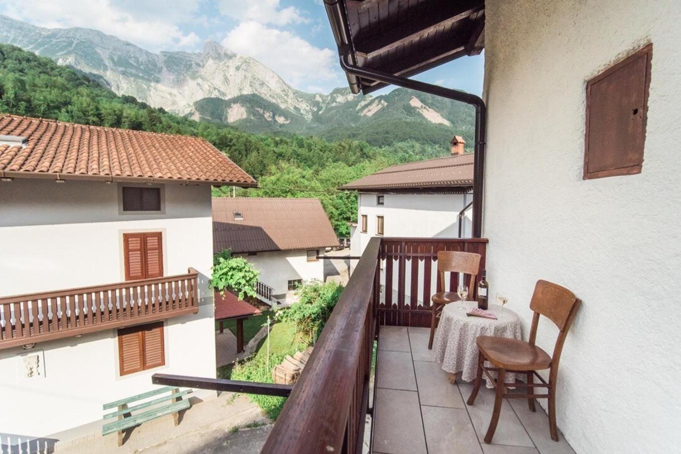 Apartma Maja Kobarid Bagian luar foto